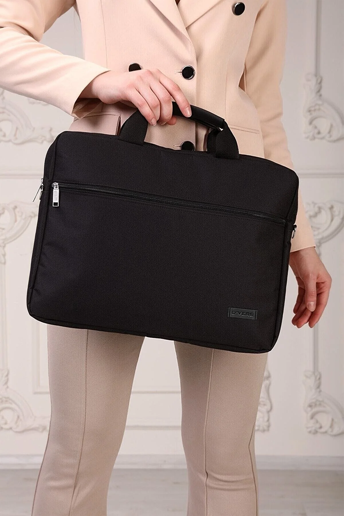 15.6 Inç Siyah Evrak Bilgisayar Notebook Laptop Çantası